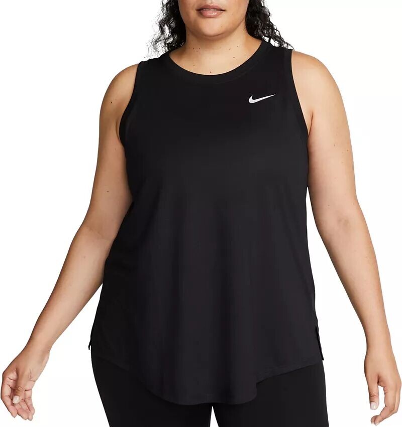 

Женская майка Nike Dri-FIT (большие размеры), черный