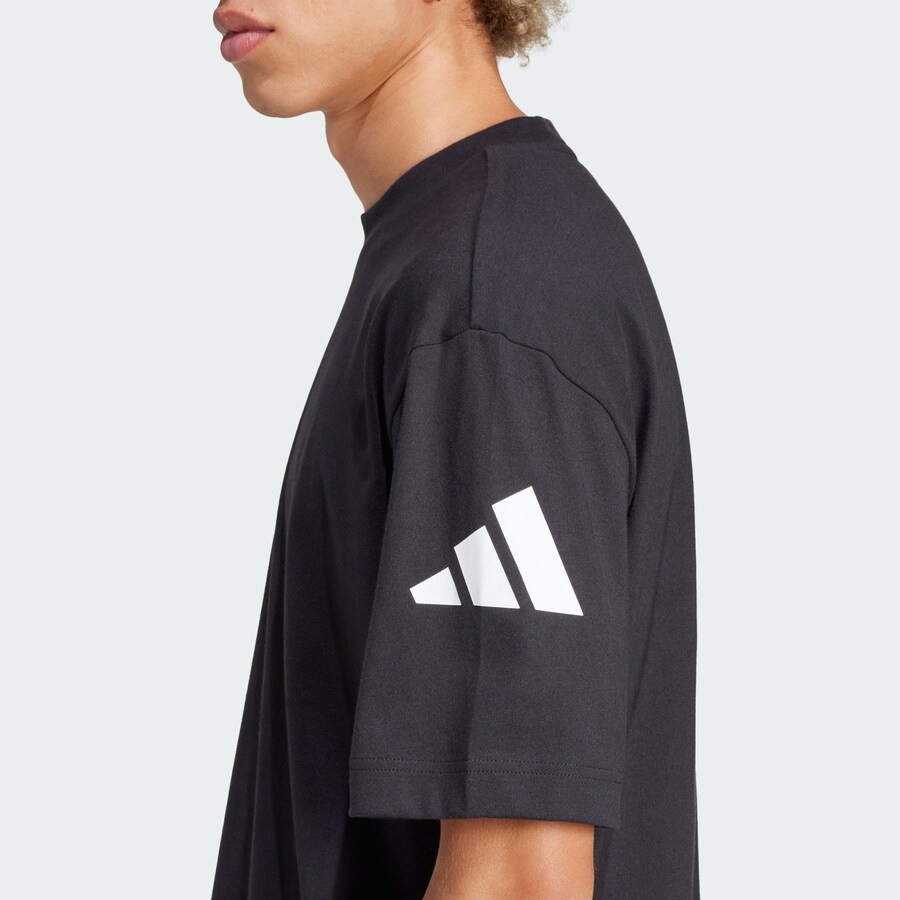 Рубашка для выступлений ADIDAS SPORTSWEAR Essentials, черный — фото 3