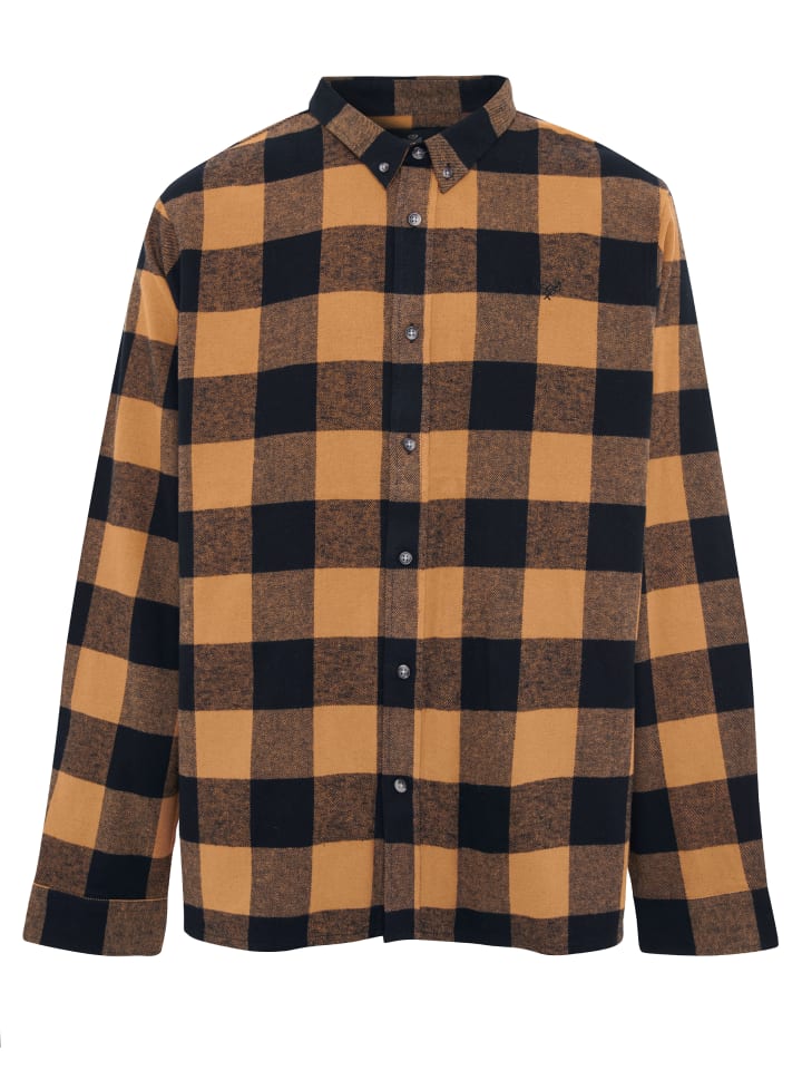 

Рубашка Threadbare, цвет camel check