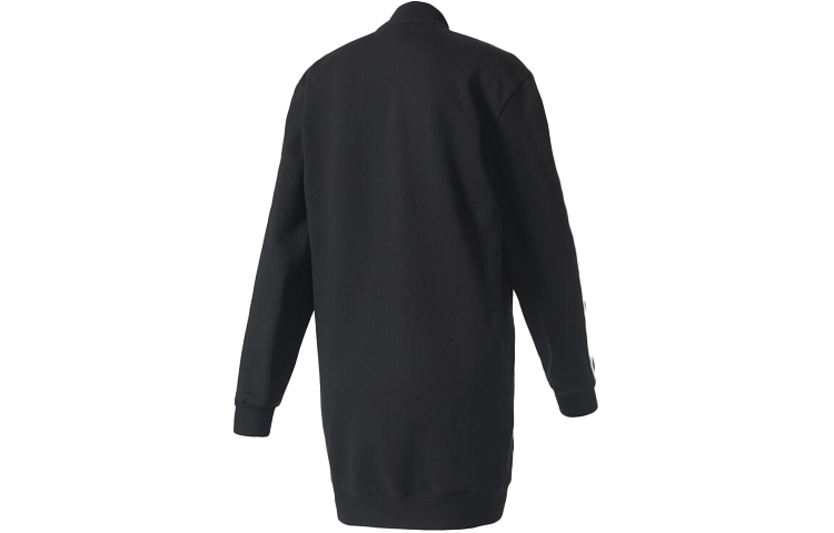 Adidas Originals Куртка Women's Black Baseball Collar Moderate Others — фото 2