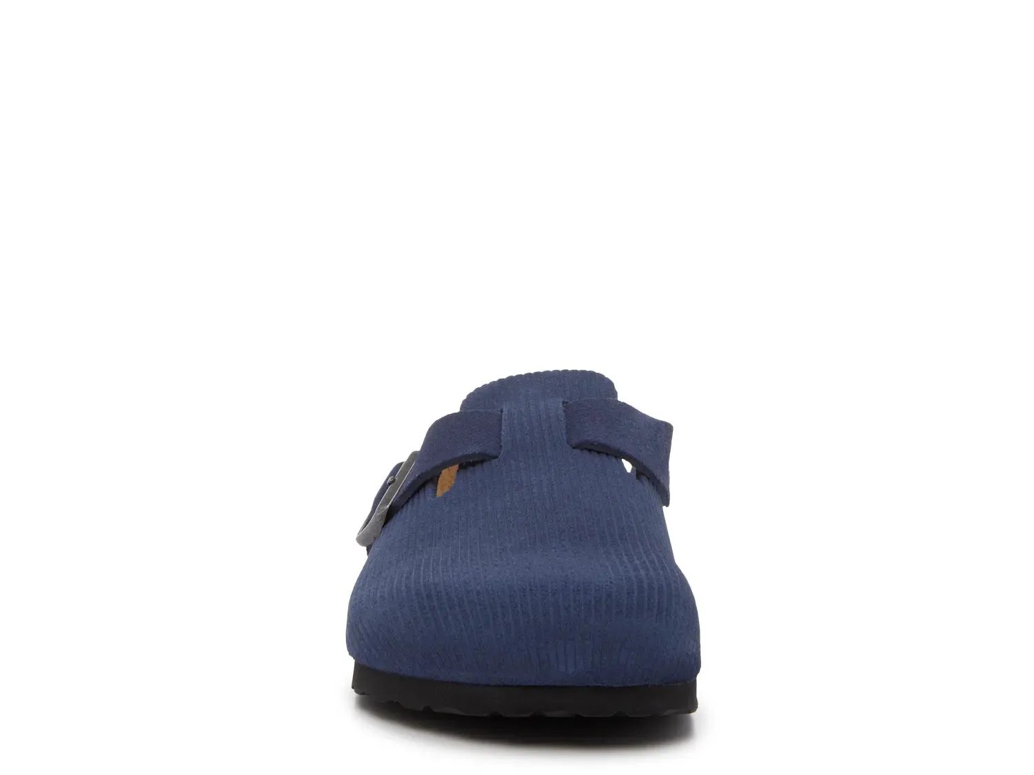 Birkenstock Boston Corduroy Clog — мужские, замша цвета индиго — фото 2
