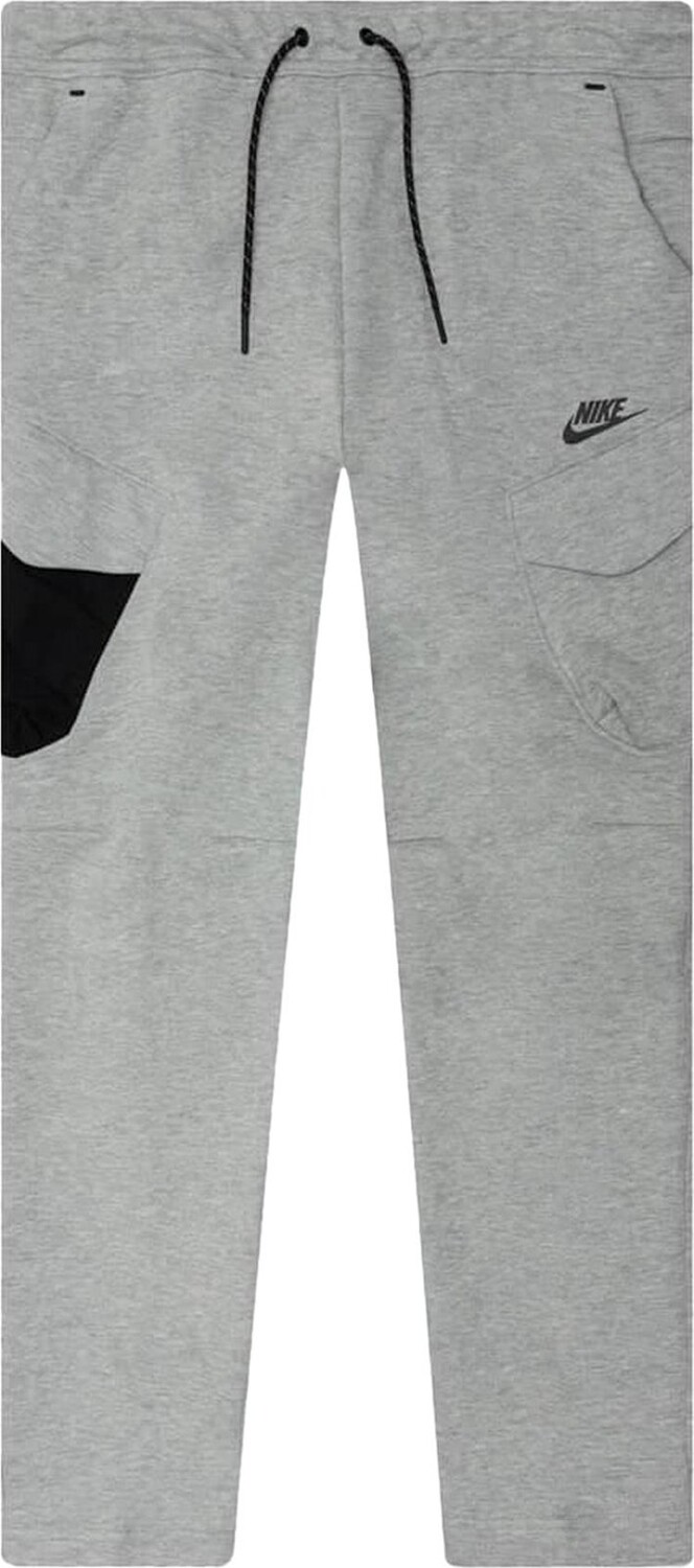 

Брюки Nike Sportswear Tech Fleece Utility 'Dark Grey Heather/Black', серый