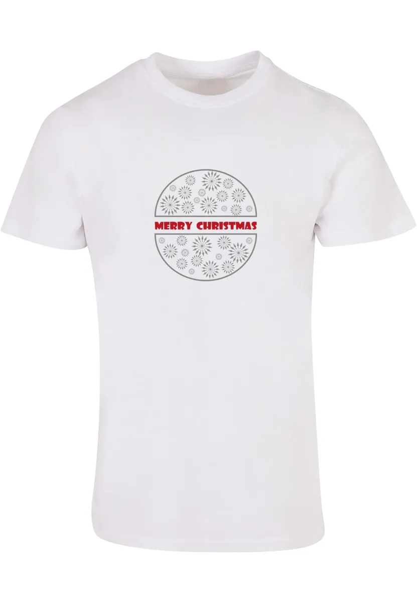 

Футболка Merchcode "Мужская футболка Merry Christmas с круглым вырезом " Merchcode", белый