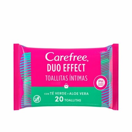 

Салфетки для интимной гигиены Carefree Aloe Vera, 20 шт.