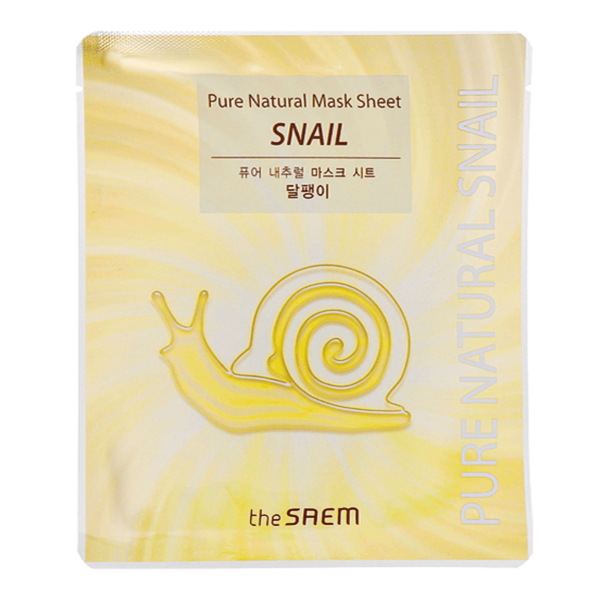 

Маска для лица с экстрактом слизи улитки, 21 мл The Saem Snail