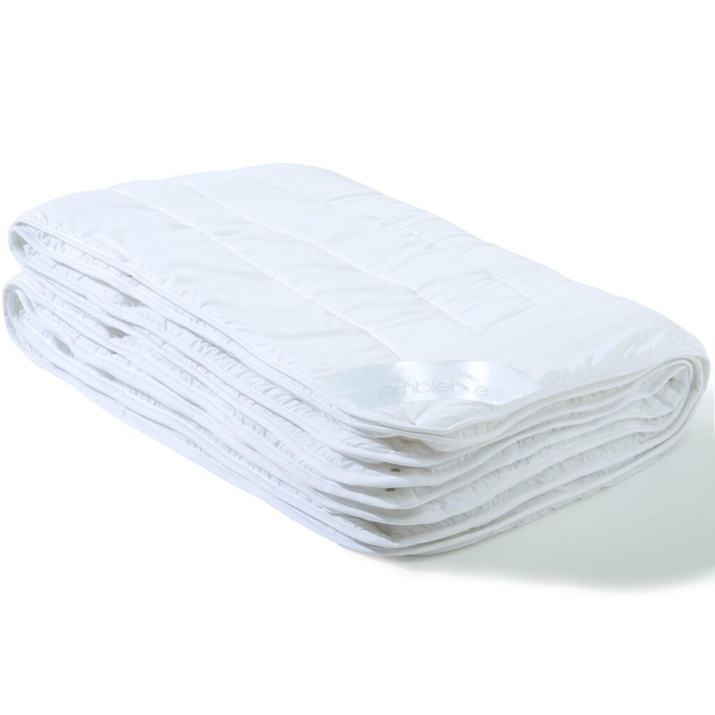 

Одеяло Ambiente 4 сезона 135х200 PES микрофибра 600/800г волнистая стежка aqua-textil