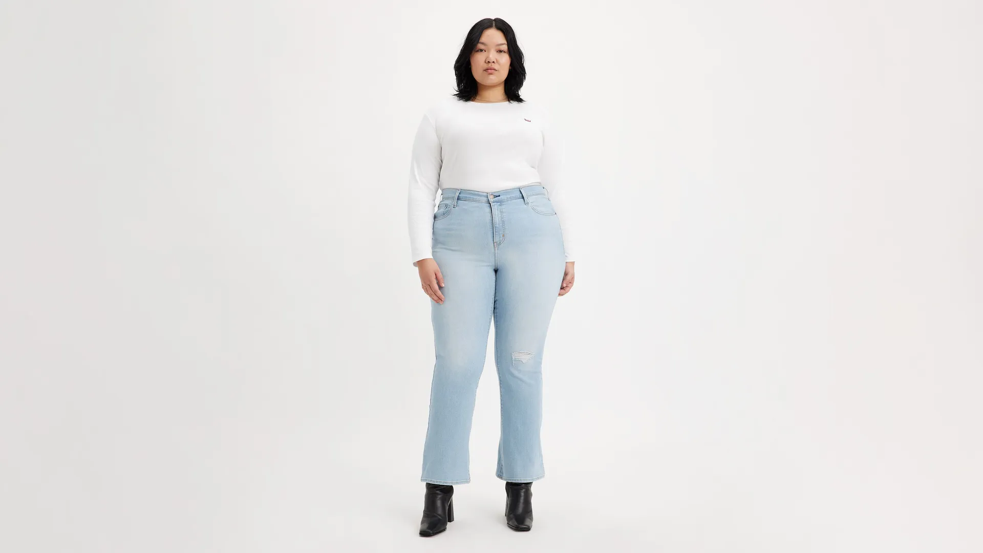

Женские джинсы 725 с высокой посадкой (большие размеры) Levi's, цвет Cut It Close - Light Wash