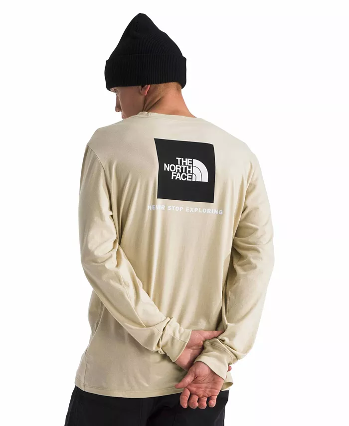 

Мужская футболка с длинным рукавом Box Never Stop Exploring The North Face, серый
