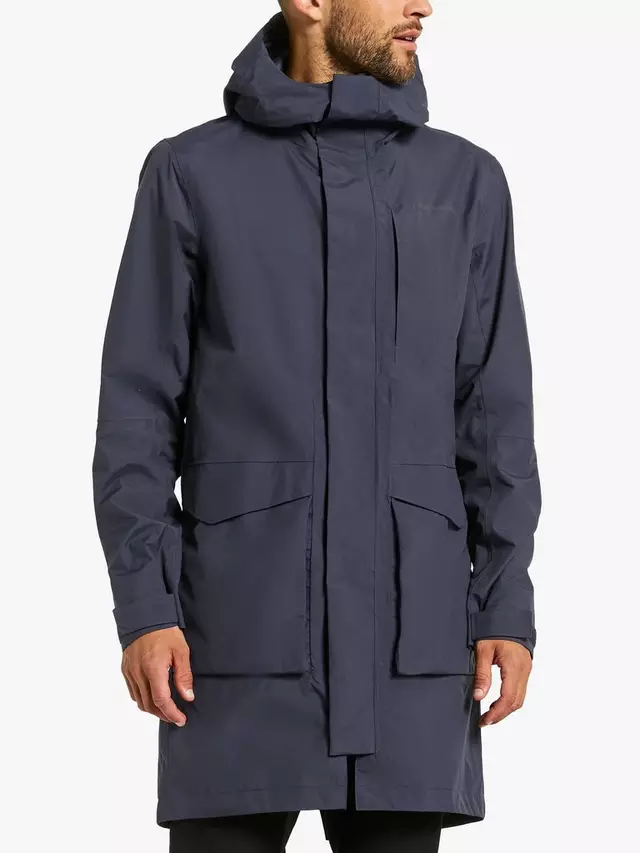 

Парка Didriksons Andreas Waterproof, цвет dark night/blue