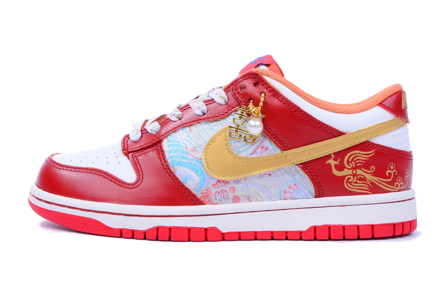 

Женские кроссовки для скейтбординга Nike Dunk Low, красный