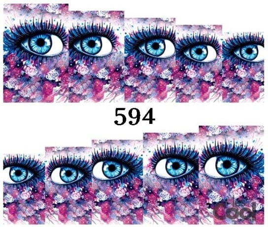 

Водные наклейки для ногтей - №594, Raisin