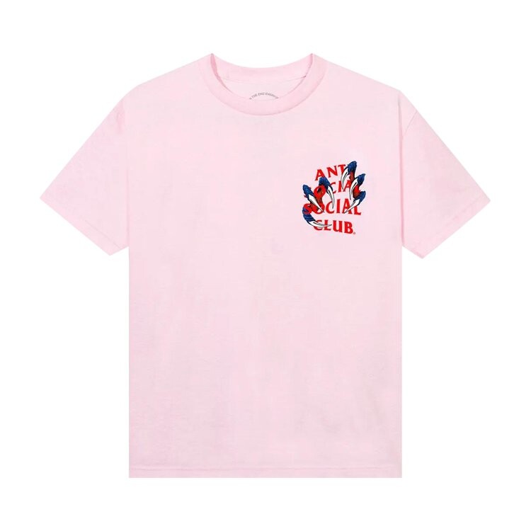 

Футболка Anti Social Social Club Double Dragon Tee, розовый