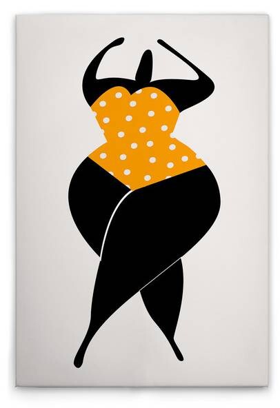 

Картина на холсте A.S. Création Dancing In The Sun 1 цвет cremeschwarzgelb