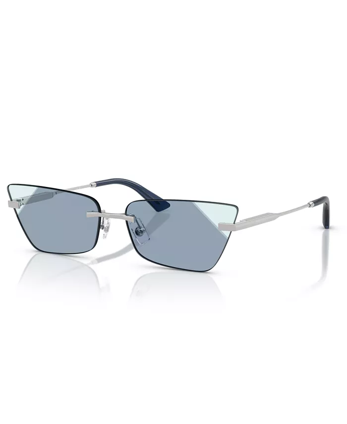 

Женские солнцезащитные очки JC4012 Jimmy Choo, серебряный
