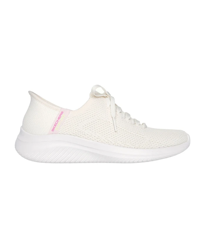 

Удобные слипоны, кроссовки с высокой посадкой. Skechers, бежевый