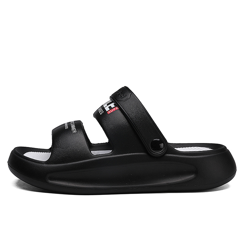 

Jinho Пляжные сандалии мужские черно-бело-хаки, цвет Black