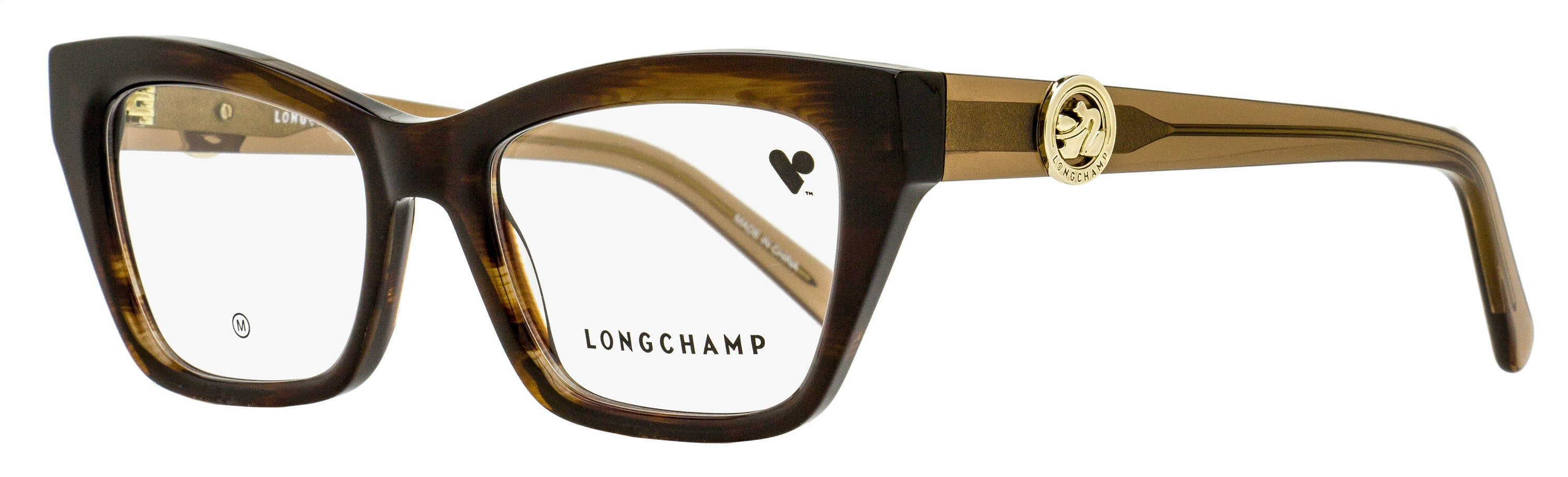 

Женские очки Longchamp Arching Brow Line LO2762 238 Brown Horn 51 мм Longchamp, 238