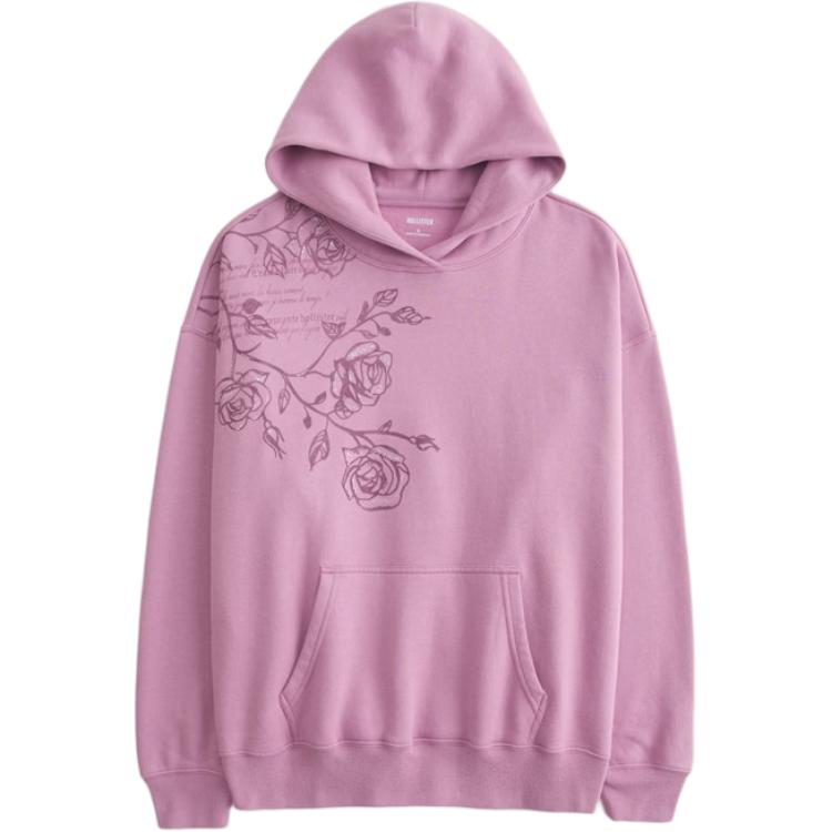 

Hollister/ Толстовка Women's Pink Hooded Moderate