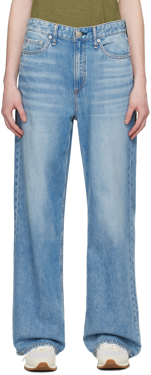 

Джинсы Логан цвета индиго rag & bone, Audrey
