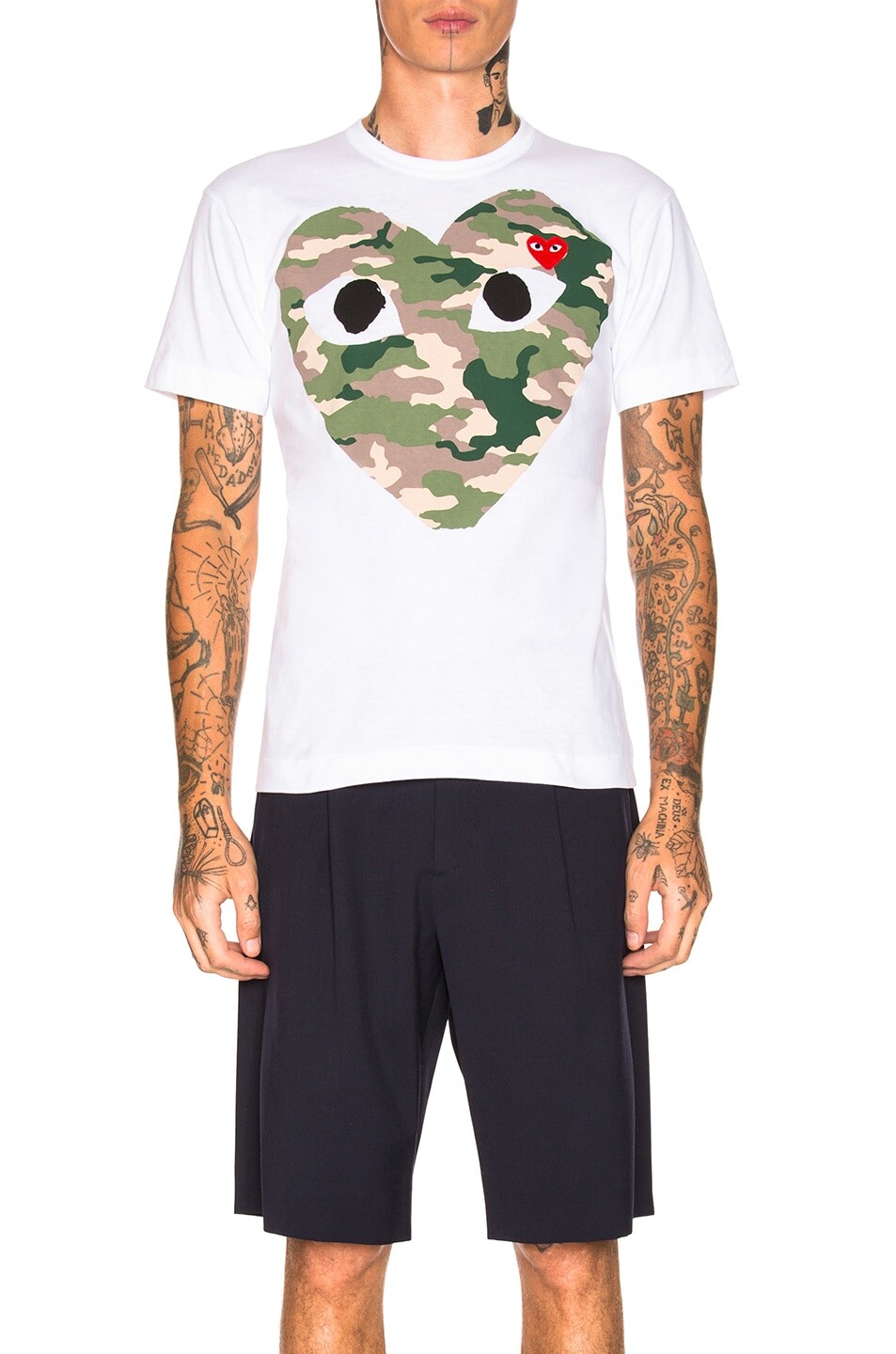 

Футболка Comme des Garçons Camouflage, белый