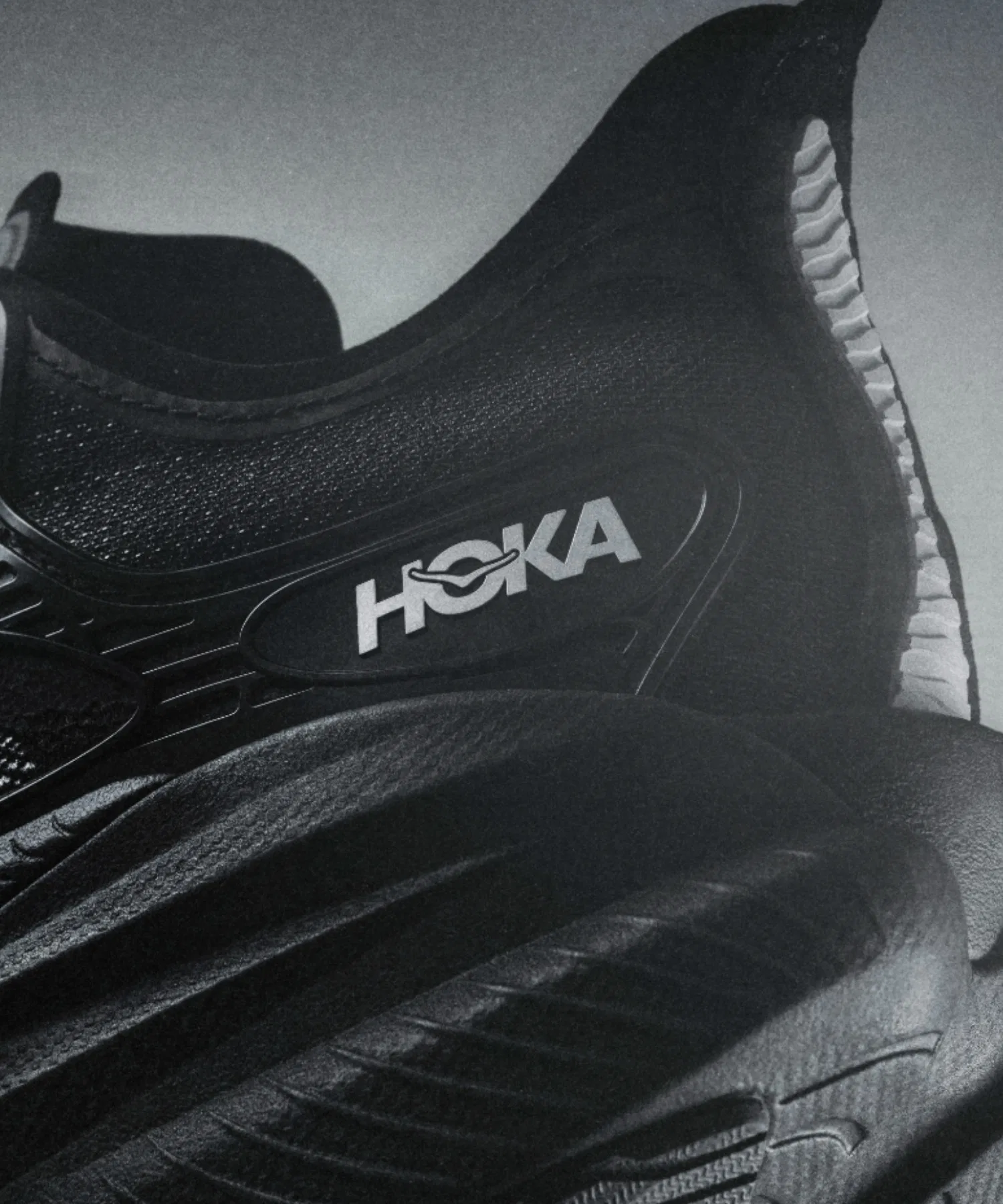 Унисекс кроссовки HOKA MACH X CAGED для бега чёрные — фото 4