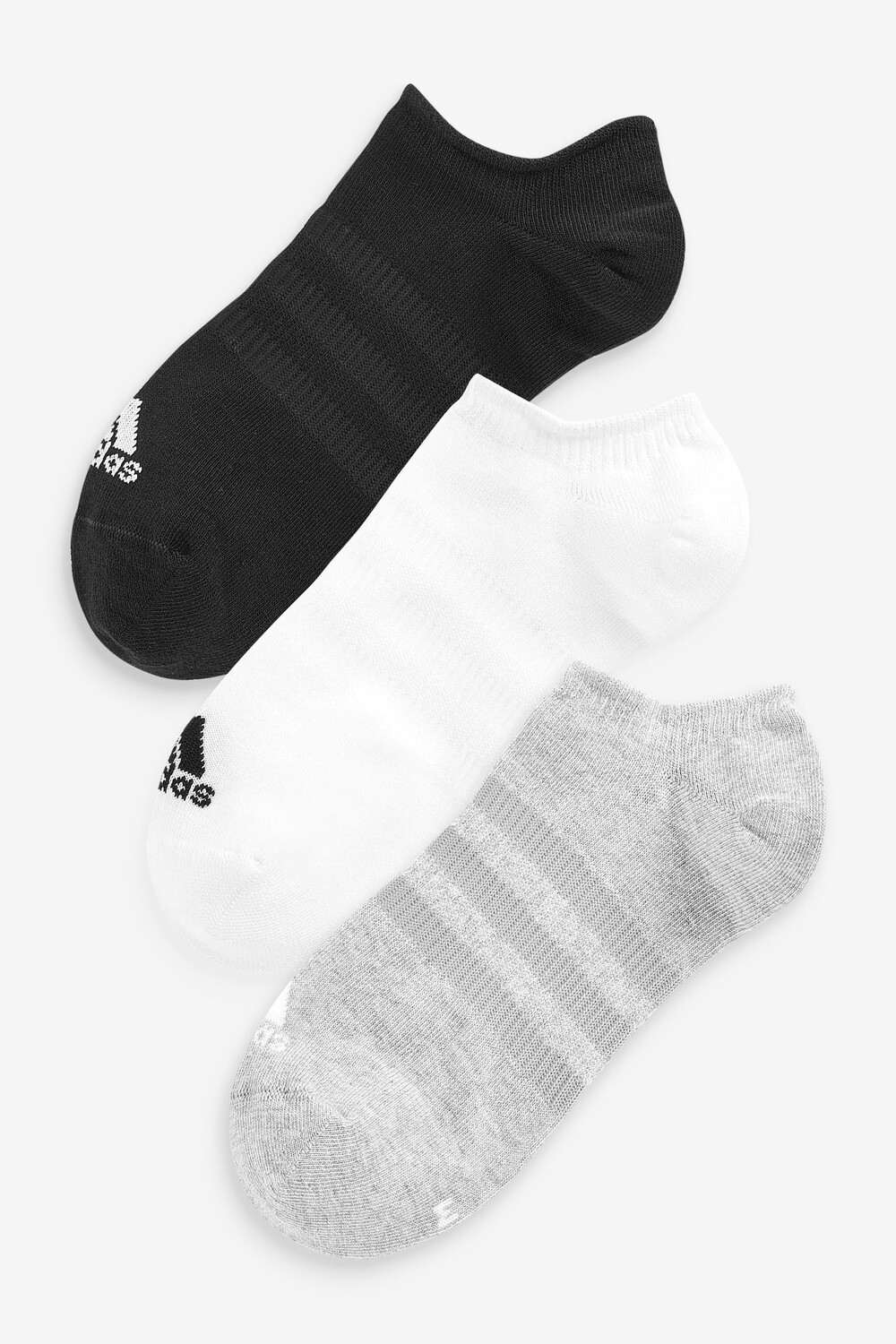

Носки тонкие и легкие, невидимые, 3 пары Adidas, мультиколор