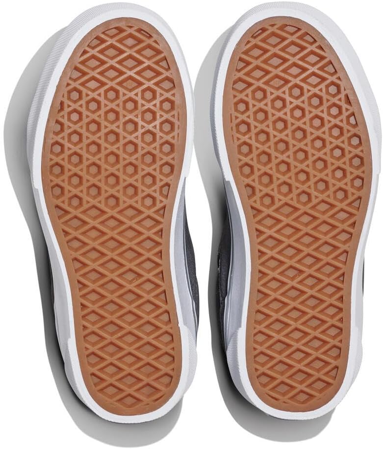 Vans Girls Seldan Platform Shoe | Девчачьи модные кроссовки, ретро-теннисный стиль для повседневной носки, Metallic Pop Asphalt — фото 4