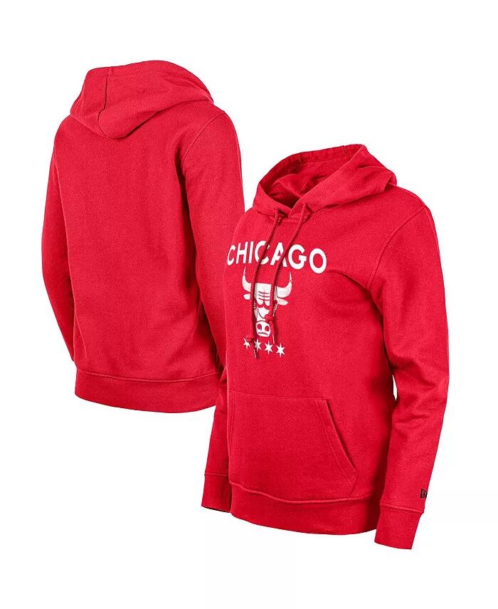 

Женская красная толстовка с капюшоном Chicago Bulls 2023/24 City Edition New Era