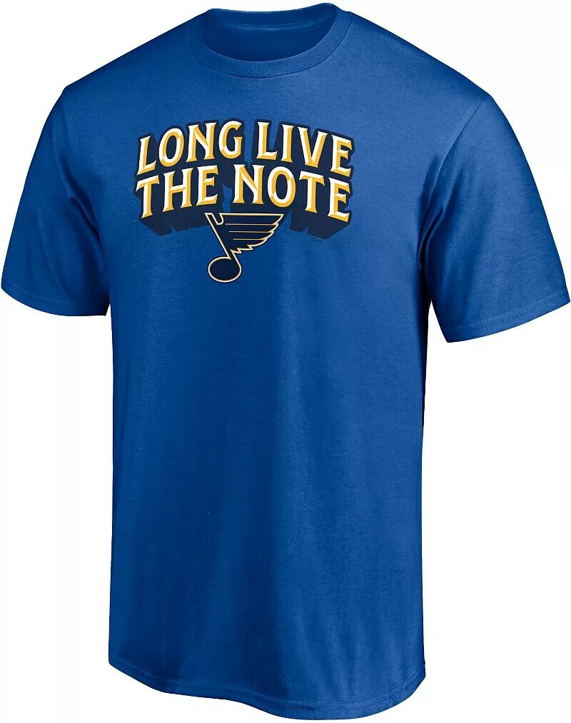 

Синяя футболка NHL St. Louis Blues Block Party Hometown