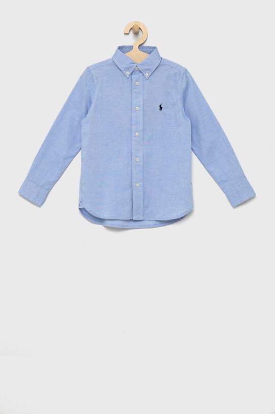 

Детская хлопковая рубашка Polo Ralph Lauren 322819238002, синий