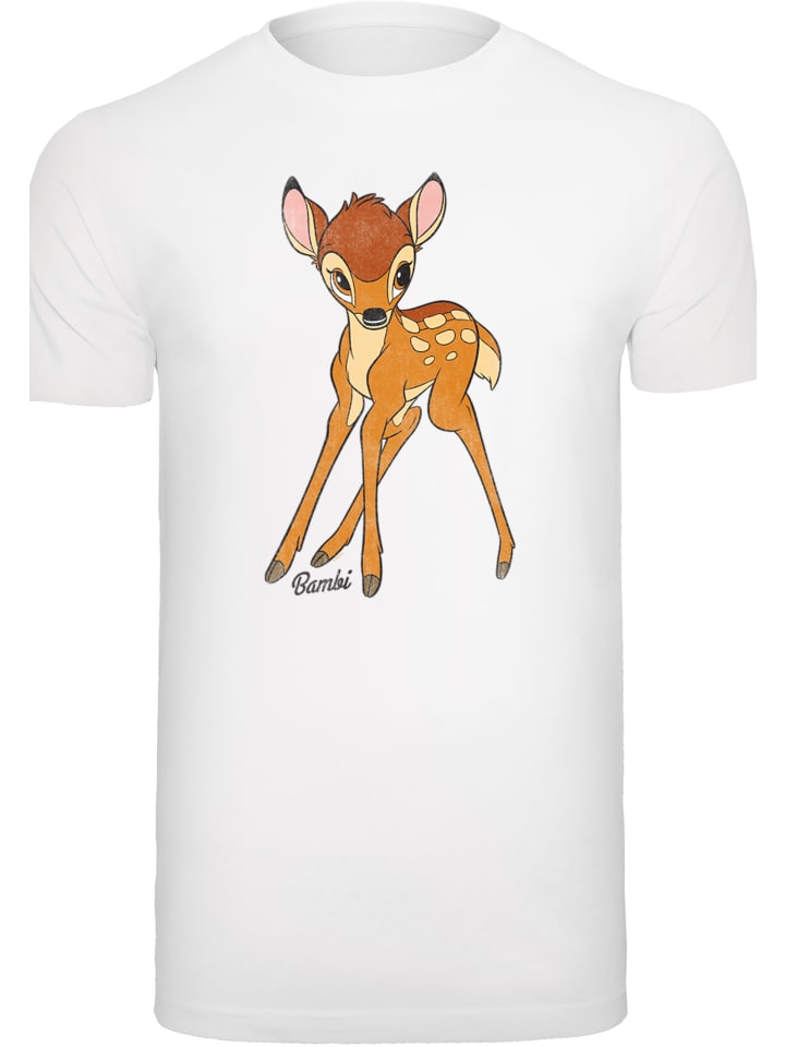 

Футболка Disney Bambi Classic белого цвета F4NT4STIC, Белый, Футболка Disney Bambi Classic белого цвета F4NT4STIC