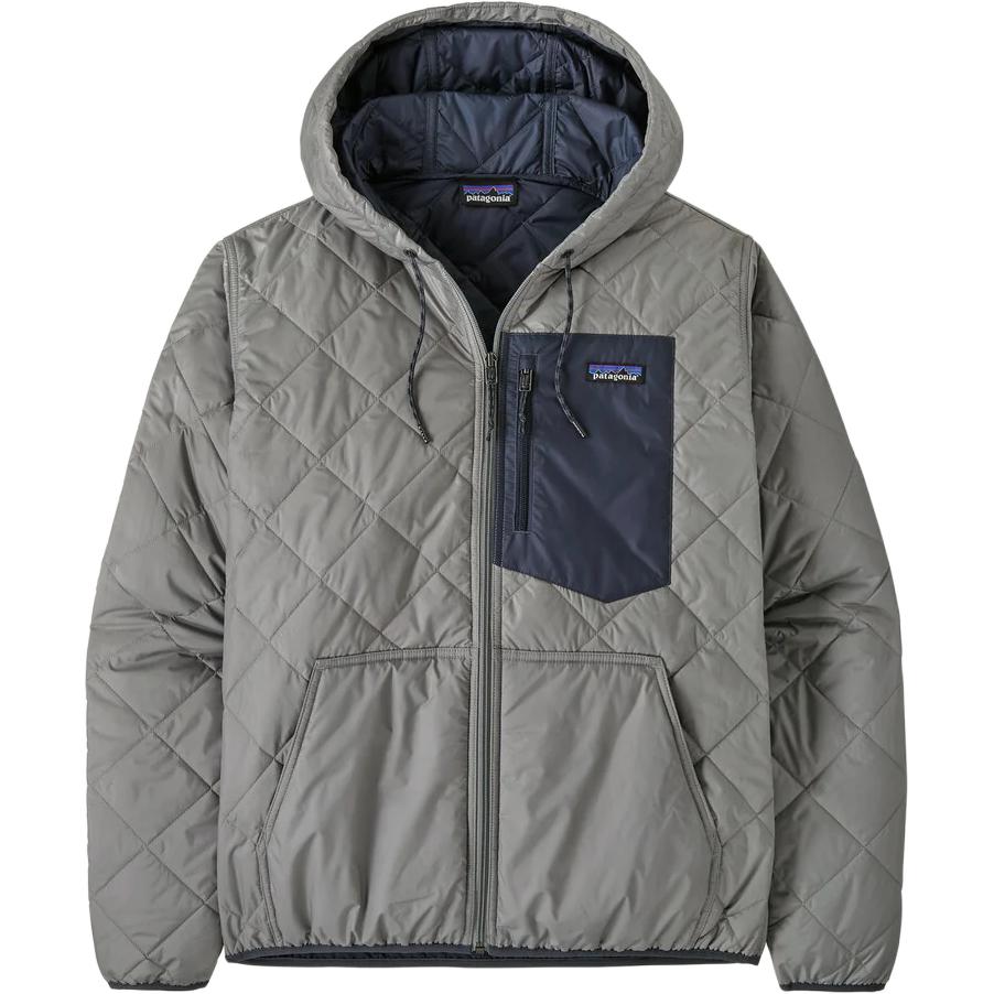 Куртка-бомбер мужская Diamond Quilted Puffer Patagonia, черный — фото 3