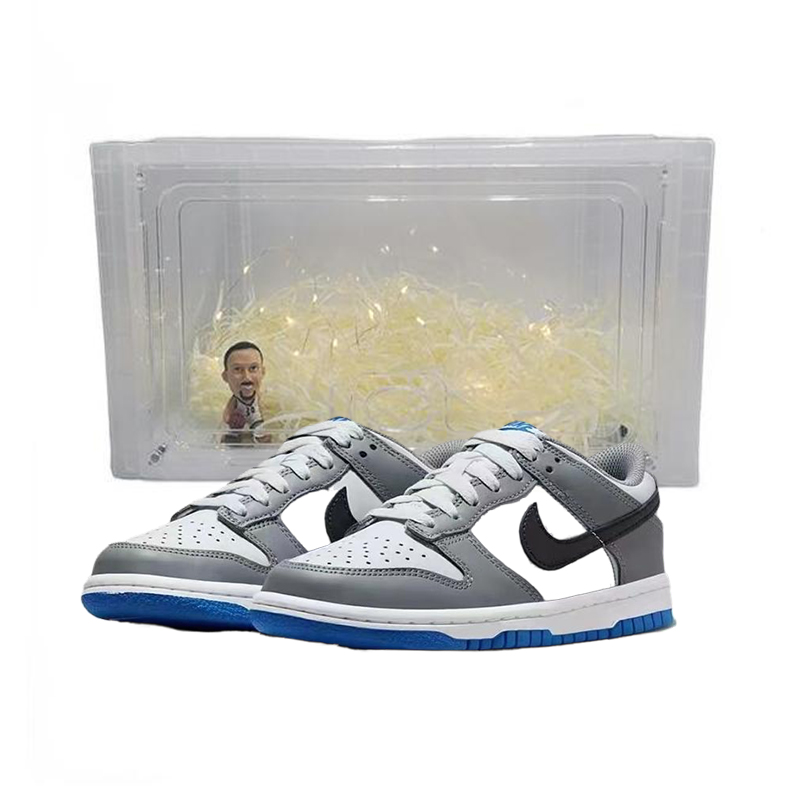 

Детские скейтерские кроссовки Grade School Nike, белый/синий/серый