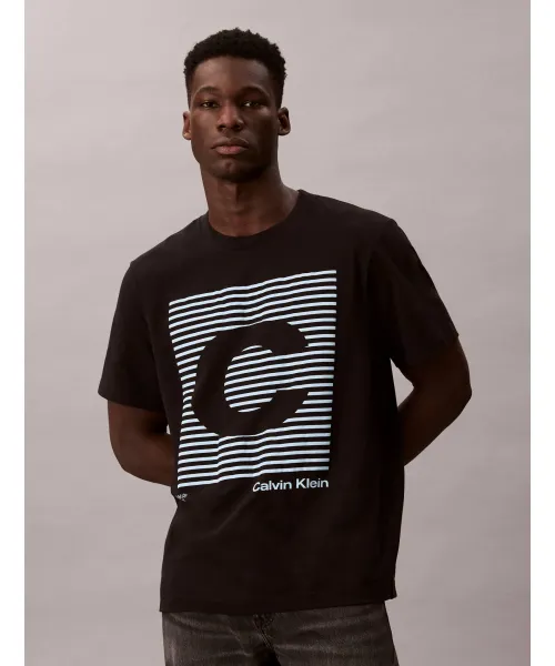 

Футболка Relaxed fit Calvin Klein Jeans, черный