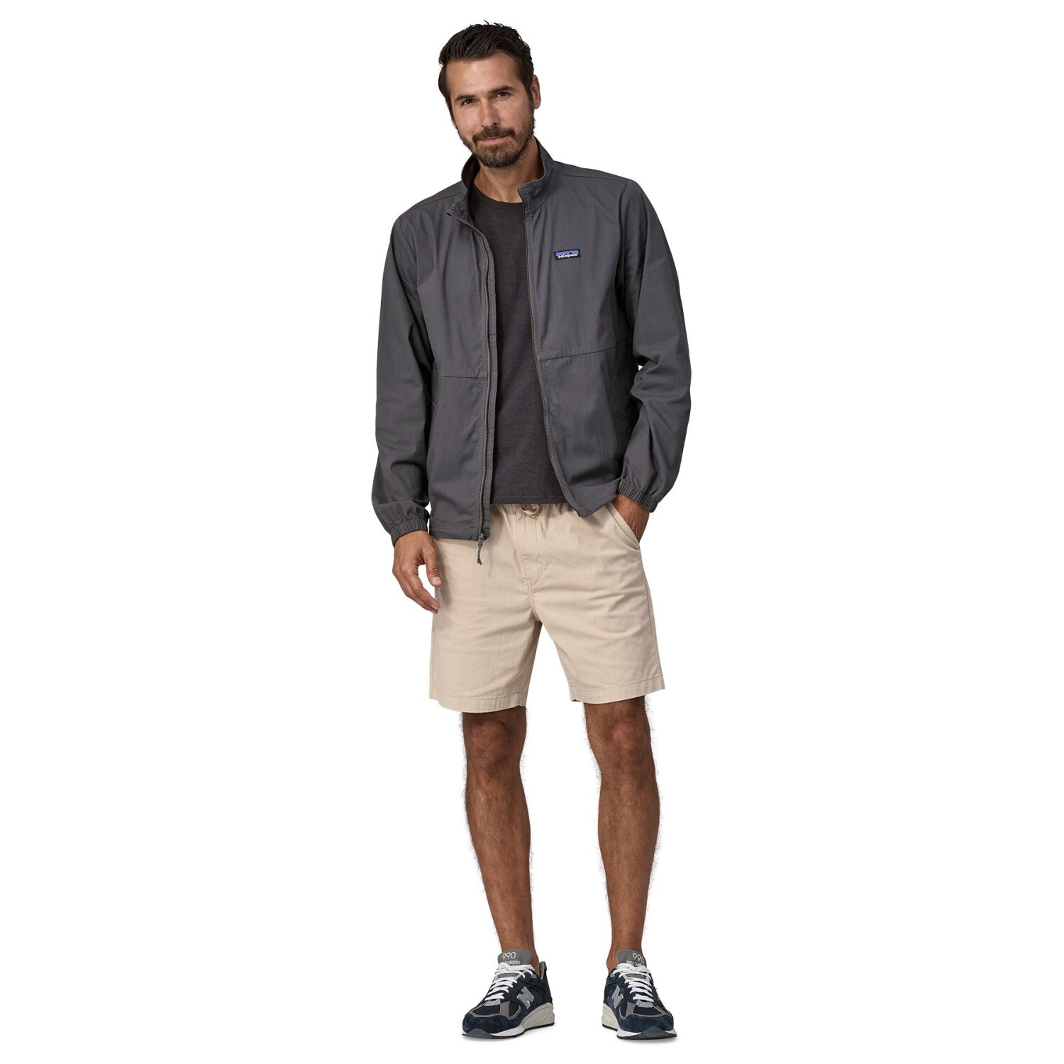 Повседневная куртка Patagonia Nomader, цвет Slab Khaki — фото 4