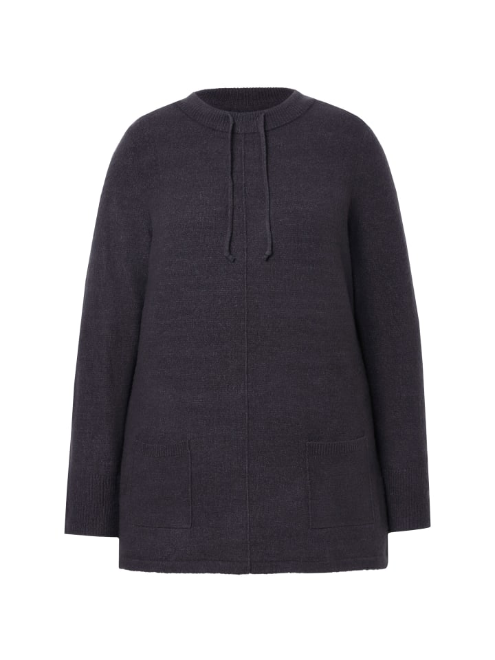 

Пуловер Ulla Popken Pullover, цвет dunkelgrau melange