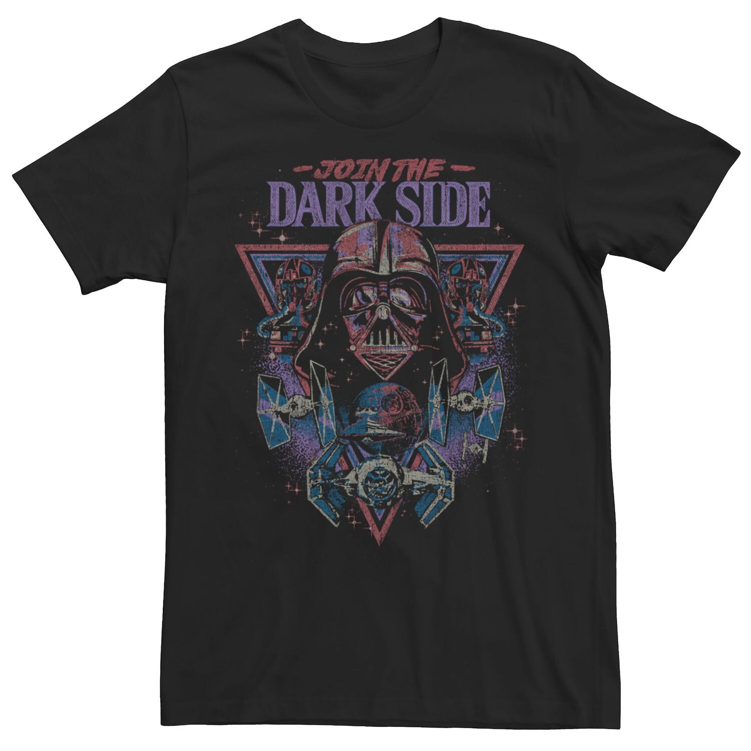 

Мужская футболка TIE Fighters Darth Vader Join The Dark Side Star Wars