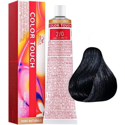 

Color Touch 2/0 Nero краска для волос без аммиака (1920) 60 мл, Wella