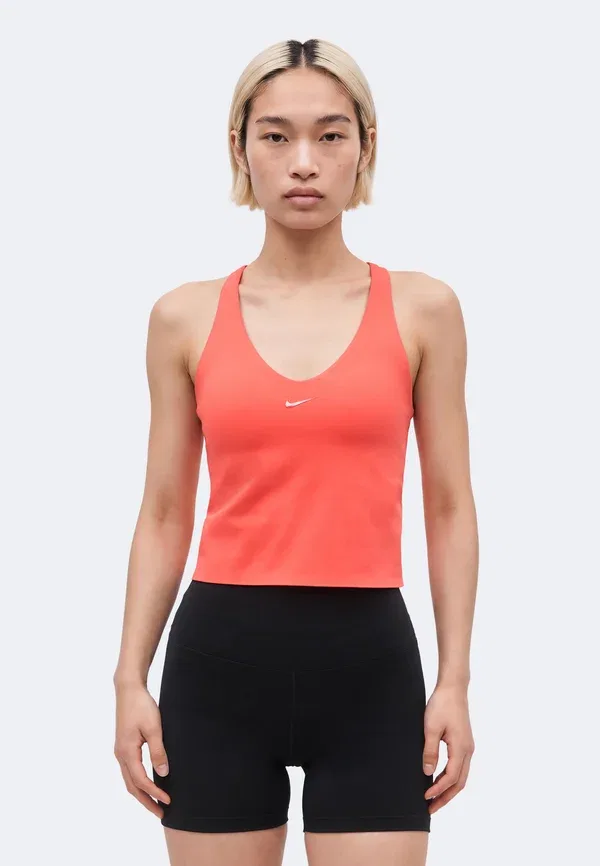Топ-майка Nike Performance, light crimson/university red, светло-малиновый/университетский красный