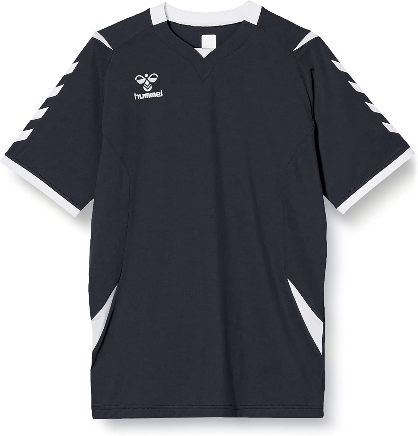 

Мужская игровая футболка с коротким рукавом Hummel, белый/темно-синий