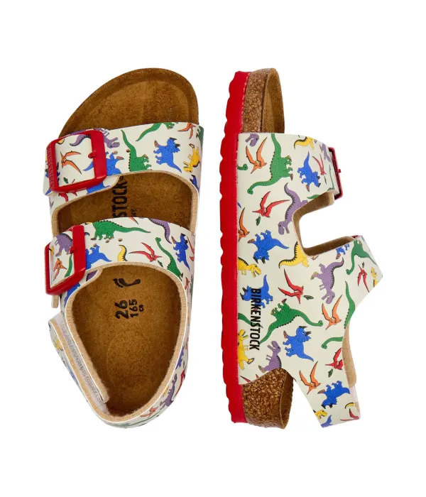 Сандалии Narrow fit Birkenstock, белый — фото 4