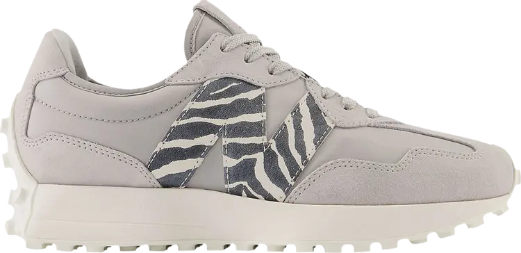 Кроссовки Wmns 327 'Raincloud Zebra', серый