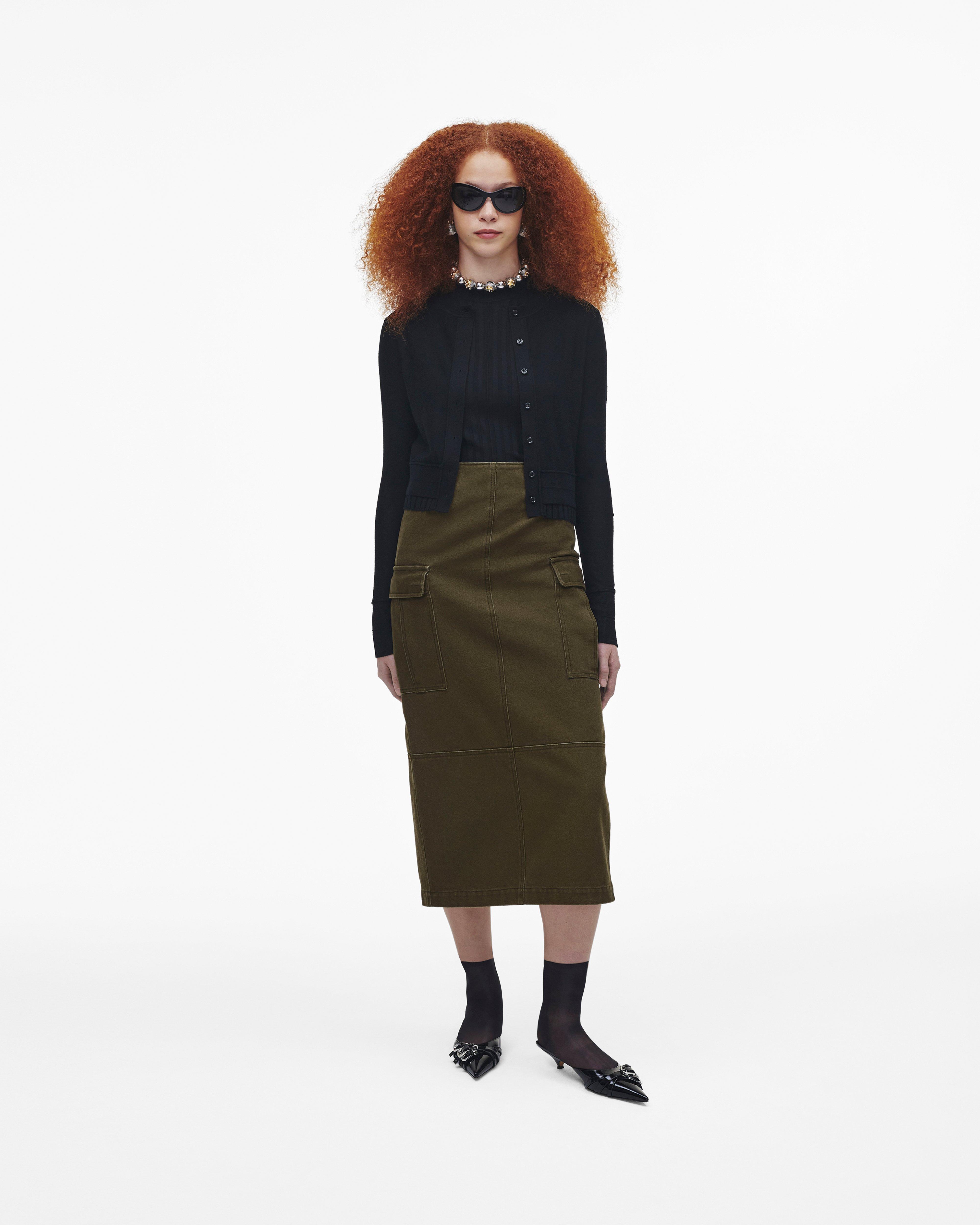 

Узкая юбка Cargo Canvas Marc Jacobs, цвет Kelp