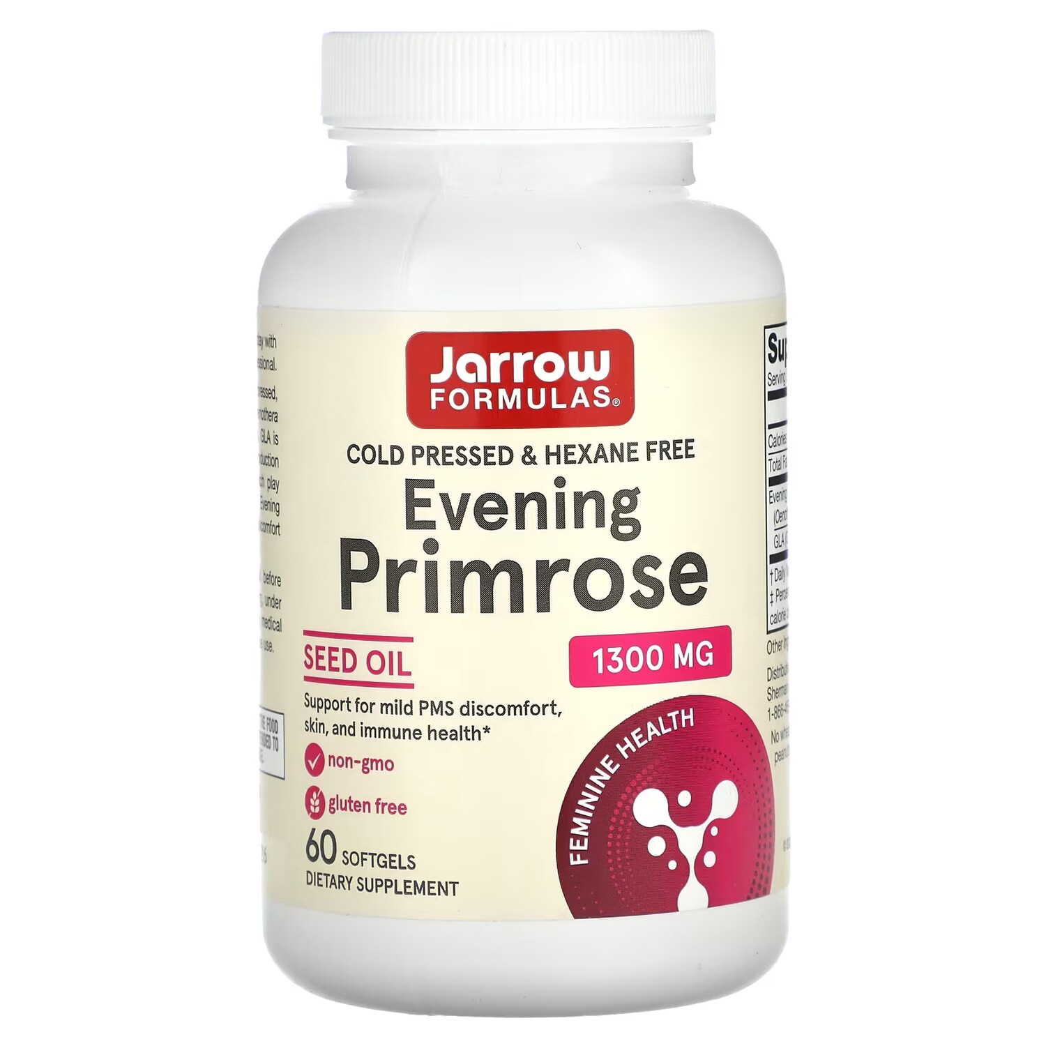 

Jarrow Formulas Примула вечерняя 1300 мг, 60 мягких таблеток