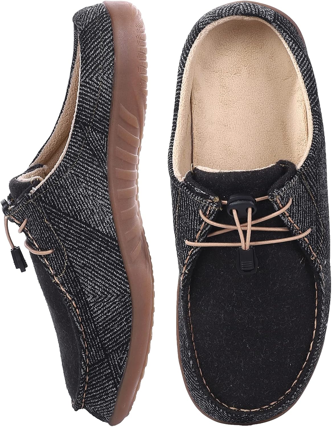 

Мужские домашние тапочки с поддержкой свода стопы, пенопоновые, теплые, удобные для дома и улицы, с бархатной подкладкой Smxkume, серый