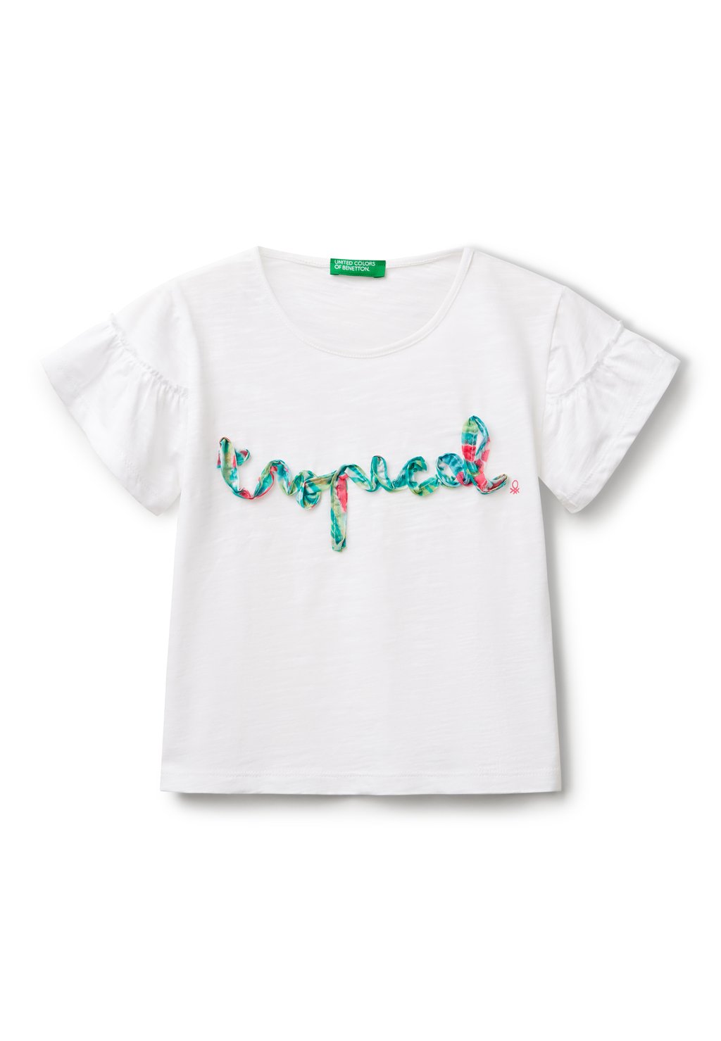 

Футболка с принтом United Colors of Benetton, белый