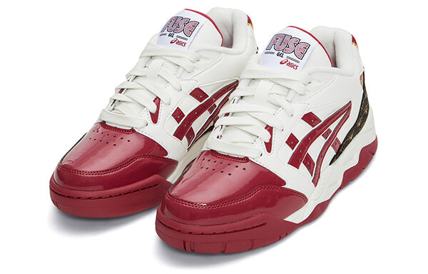 Кроссовки Gel Fuse баскетбольные кроссовки Asics, красный — фото 4