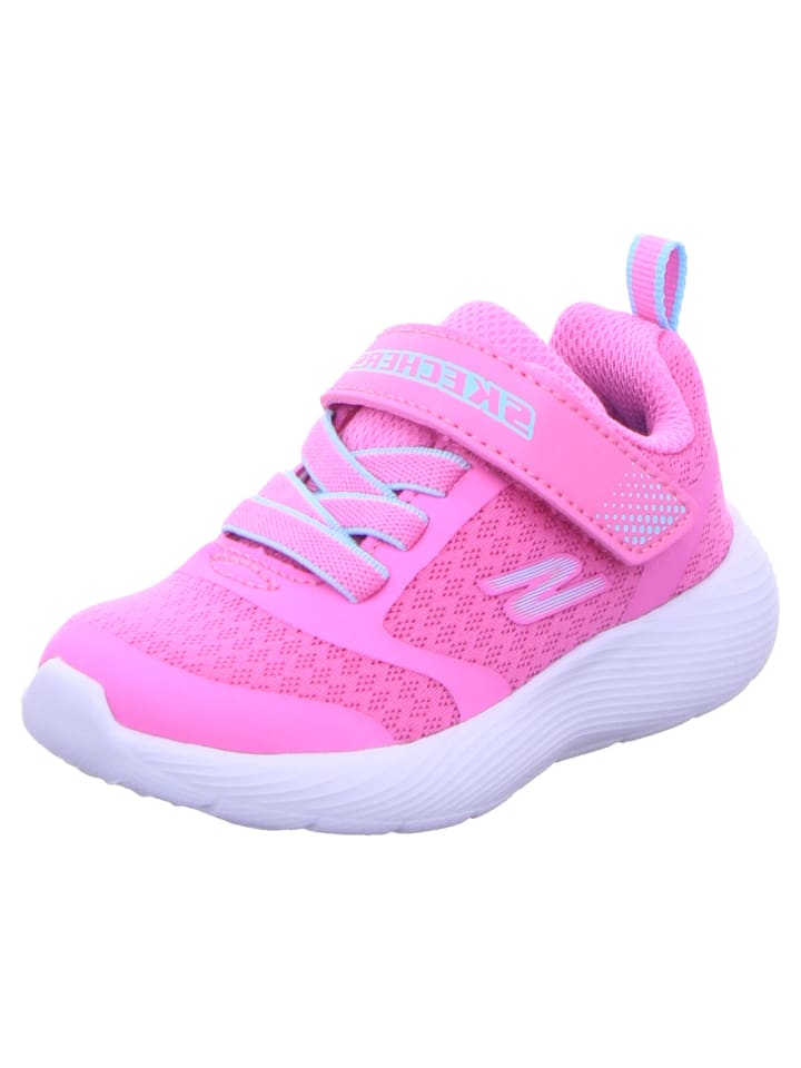 

Кроссовки на шнуровке Skechers, цвет pink/aqua
