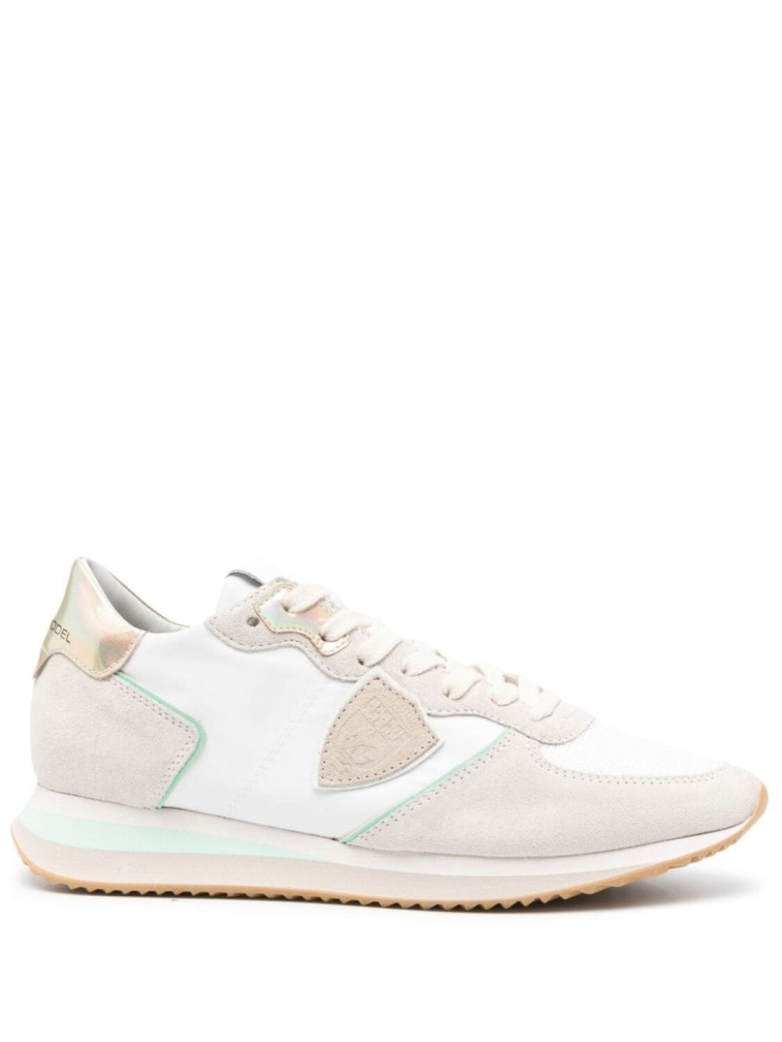 

Кроссовки Philippe Model Tropez Lace-up, светло-серый/белый/золотой