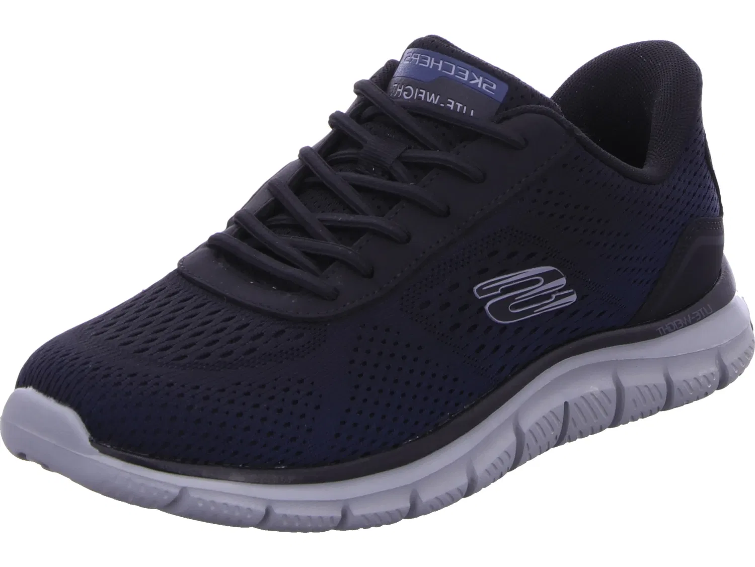 Слипоны синие Skechers, синий